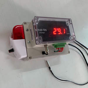 จอแสดงผลตรวจวัดอุณหภูมิอุตสาหกรรมพร้อม RS485 Modbus | ซอฟต์แวร์ SCADA ฟรี | AT-TMS3.1 - Product Image 4