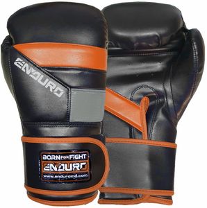 DURUS INDUSTRIES Custom Design Logo PU Waterproof Boxing Gloves Non-Slip for Adjustable Wrist <b>Strap</b> Full Finger 14 oz - Product Image 4