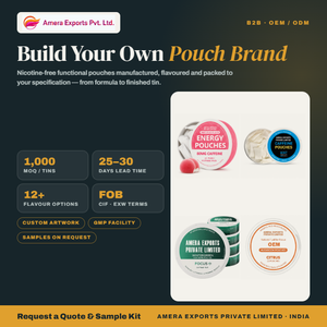 OEM Private Label Caffeine Free Pouches L-Theanine L-Tyrosine Alpha GPC Wintergreen Flavor Dietary <b>Supplement</b> Manufacturer - Product Image 6