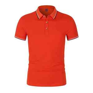 Camisetas Polo Personalizadas con Logotipo y Etiqueta, Corte Ajustado para Hombre, Manga Corta, Transpirables, Deportivas, de Alta Calidad - Product Image 1