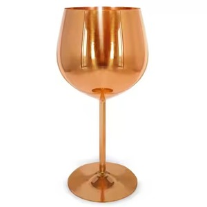 Gobelet à vin en acier inoxydable personnalisé de qualité supérieure, gobelet à boire réutilisable, verre à vin élégant pour restaurant, événement - Product Image 1