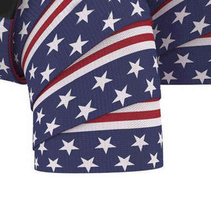 Vendas para Rodillas con Estampado Gráfico de Estrellas y Rayas, Cierre Ajustable de Gancho y Bucle, para Levantamiento de Pesas y Powerlifting - Product Image 5