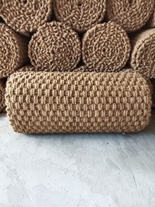 New High Quality 100% Eco Friendly Coconut Fiber Coir <b>Mat</b> <b>Roll</b> Vietnam Brown Walkway Paving Natural Coir Flooring Size 0.8*10m - Product Image 4