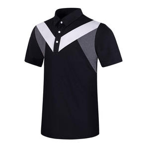 Nueva camiseta de Golf de manga corta para hombre, ropa de otoño e invierno, Jersey deportivo ajustado, transpirable, de secado rápido, 100% poliéster - Product Image 2