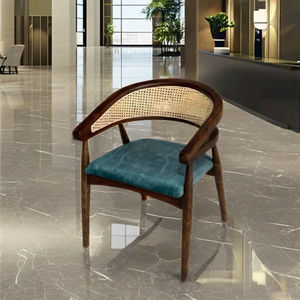 Fauteuil Lounge Moderne de Style Mid-Century Contemporain - Design Industriel en Bois Massif Portable pour Salon Appartement Hôpital - Product Image 4