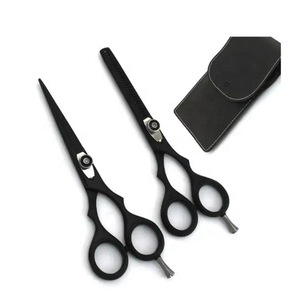 Ciseaux de barbier de qualité supérieure, faits à la main en acier japonais/allemand, ciseaux à effiler les cheveux, kits de manucure, logo personnalisé gravé au laser. - Product Image 5