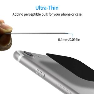 8 Placas Metálicas Universales de Alta Adhesión, 4 Placas Metálicas Rectangulares, Soporte Magnético para Teléfono Móvil en el Coche - Product Image 2