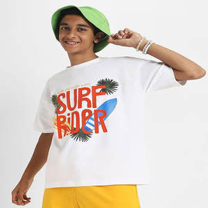 Camisetas de algodón de alta calidad con logotipo personalizado, venta al por mayor de camisetas informales de color sólido, camisetas unisex con estampado DTG de talla grande para hombre - Product Image 5