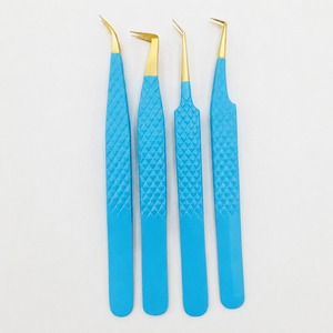 Pince à épiler professionnelle personnalisée moderne en or rose pour sourcils, outil de précision pour cils, en acier inoxydable, écologique et durable - Product Image 2