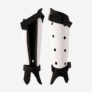 Professional Custom Logo Print Soccer Shin <b>Pads</b> For Sale Heavy Padded Genuine Leather Front Shin Guards In Low MOQ - Product Image 1