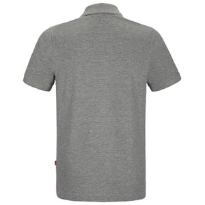 Chemise à manches courtes pour homme, grise, tricotée, 100% polyester, style décontracté, coupe régulière, respirante, séchage rapide, couleur unie, boutonnée - Product Image 2