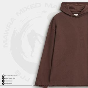 Sweat à capuche de qualité supérieure, teint en pièce, broderie machine, impression numérique, sweat à capuche surdimensionné, poids lourd, 100% coton, molleton - Product Image 6