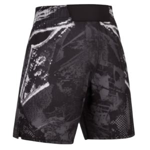 กางเกงกีฬาผู้ชายแบบสั่งทำพิเศษ พิมพ์ลายดำแบบนามธรรม กางเกงออกกำลังกายและฝึกซ้อม ขายส่งแบบ OEM - Product Image 3