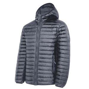 <b>Men's</b> Puffer <b>Jacket</b> <b>Black</b> Hooded Quilted Winter Coat <b>Lightweight</b> Warm Outerwear Full Zip Casual Outdoor Fashion <b>Jacket</b> Wholesale - Product Image 5