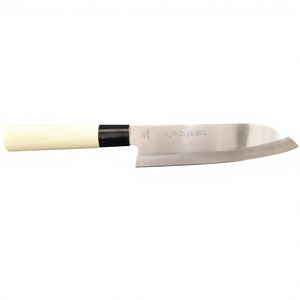 Cuchillo Japonés para Sashimi, Mango de Madera Tradicional, Hoja de Acero al Carbono de un Solo Filo, para Cocina - Product Image 1