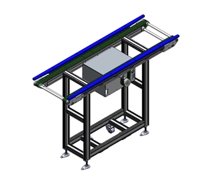 Banda Transportadora de Acero Inoxidable para Sistemas de Automatización de Producción de Baterías, Velocidad Ajustable, Diseño Duradero, Acabado Anodizado - Product Image 3
