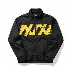 Custom Logo Eco-Friendly 100% Nylon <b>Waterproof</b> Lightweight Reflective Zipper Solid <b>Long</b>/Short Windbreaker <b>Jacket</b> - Product Image 1