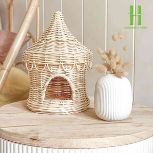 Décoration de chambre d'enfant et de salon moderne en rotin style bohème, mobilier en osier naturel 2026 pour chambre de bébé - Product Image 4