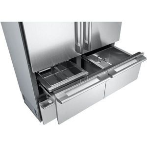 Meilleure offre : réfrigérateur à portes françaises intégré de 48 pouces, qualité professionnelle, acier inoxydable, avec personnalisation OEM - Product Image 5