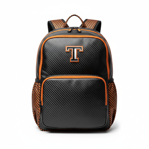 Mochila de Pádel de Piel Sintética de Carbono de Primera Calidad, Aislada e Impermeable, con Capacidad de 30-40L y Logotipo Personalizado - Product Image 1