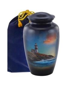 Premium Quality With Texture Aluminum <b>Urns</b> <b>for</b> <b>Human</b> <b>Ashes</b> Adult Male & Female <b>for</b> Funeral Keepsake <b>Urns</b> at Wholesale Price 2025 - Product Image 5