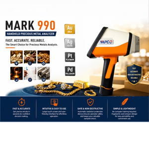 Analizador Portátil de Metales XRF, Espectrómetro XRF Portátil para Pruebas de Oro, Plata y Platino - Product Image 4