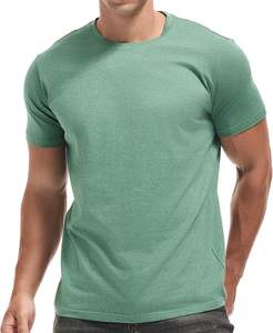 Camiseta Unisex de Alta Calidad, 100% Algodón Tejido, Estilo Vintage, Lisa, Personalizable con Logotipo, Manga Corta, Corte Regular - Product Image 1