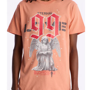 Camisetas estéticas de media manga con cuello en V, personalizadas, 100% algodón, de la mejor calidad para mujer, para chicas. - Product Image 2