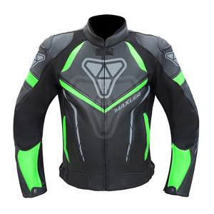Chaqueta de cuero de motocicleta para Hombre | Chaqueta de motorista aprobada CE para seguridad | Chaqueta de montar elegante - Product Image 1