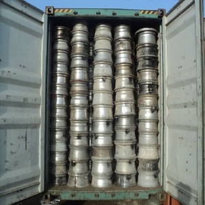 Livraison rapide disponible pour les déchets de roues en aluminium alliage 6063, pureté 99%, blanc argenté, excellent état, recyclable - Product Image 6