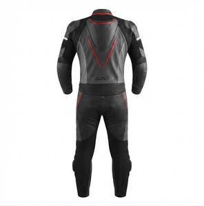 Combinaison de course professionnelle pour homme en cuir de vache/crocodile véritable, 1 pièce, avec protection CE niveau 2, sur mesure - Product Image 2