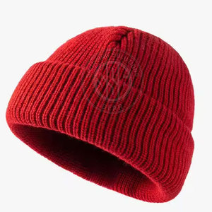 100% Cotton Wool Winter Wear Beanie Hats Made In Best Fabric Best Selling Beanie Hats For Sale - Product Image 3