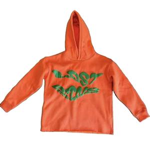 เสื้อกันหนาวพิมพ์ลาย DTF ไหล่ของผู้ชายผ้าฝ้าย100% โอเวอร์ไซส์แบบสวมหัว - Product Image 3