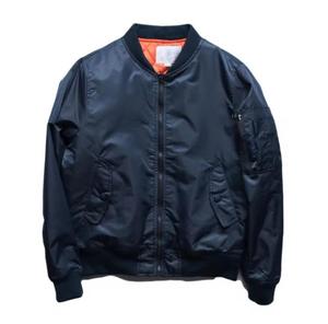Chaqueta Bomber Slim con Capucha para Hombre, Casual, Cortavientos, de Mezclilla, Cierre Frontal de Botón, Manga Regular, Color Sólido, para Otoño, 100% - Product Image 2
