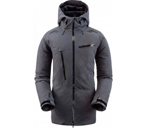 Chaqueta de Esquí para Mujer, Ropa Exterior para Snowboard, Blanca, con Capucha, Transpirable, Impermeable, Cortavientos, con Cremallera, Ligera, Abrigo Térmico de Invierno - Product Image 1