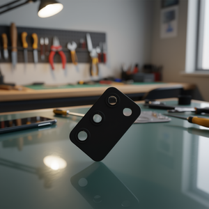 Coque de protection noire pour remplacement de l'objectif de l'appareil photo Samsung Galaxy A02s 2021 - Product Image 3