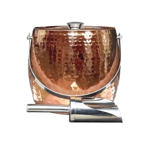 Seau à glace pour fêtes avec couvercle et pelle, seau à champagne isotherme Iceberg pour bar à cocktails avec couvercle - Product Image 4