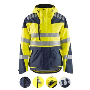 Chaquetas de Seguridad de Alta Visibilidad ANSI Clase 3 para Construcción, Reflectantes, de Invierno, OEM, ODM, con Logotipo Personalizado, de Poliéster, con Múltiples Bolsillos, con LED - Product Image 6