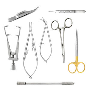 Juego de Instrumentos Profesionales para Cirugía de Cataratas, Herramientas de Microcirugía Oftálmica de Acero Inoxidable Reutilizables - Product Image 2