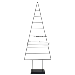 Articles de Noël en bois, fer et métal de qualité supérieure avec étoile pour la décoration de table de Noël, ornement de table de Noël, décoration d'arbre de Noël - Product Image 2