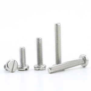 Unique Design PAN HEAD SLOTTED <b>SCREW</b> Durable Metal Fastener for Industrial Machinery Hardware Furniture Assembly and General - Product Image 3