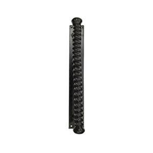 Modern Cast Iron Bar Pull Handle with Black Finish for Bedroom Cabinets <b>Cupboards</b> & Wardrobes - Product Image 2