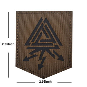 Patchs découpés au laser personnalisés pour vêtements, sacs et uniformes – Fabricant de logos haute précision – Patch laser - Product Image 5