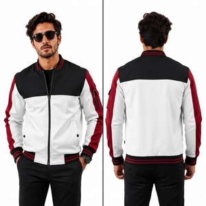 2026 New Stylish Casual Winter Wear Bomber Jackets Men's Customized Good Quality Design Bomber Jackets OEM Serviced Design - Product Image 6