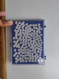 เพชรสังเคราะห์1CT เจียระไนทรงกลมคุณภาพสูง CVD & HPHT มีเพชรหลวมที่ได้รับการรับรองจาก iggia