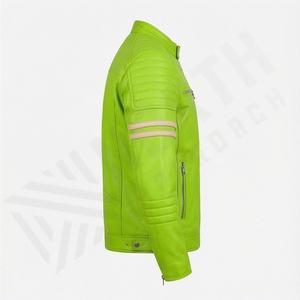 Chaqueta de Motociclista de Cuero Genuino para Hombre de la Mejor Calidad, Nueva Colección de Invierno, Chaquetas de Motocicleta con Protecciones Desmontables Personalizadas - Product Image 3