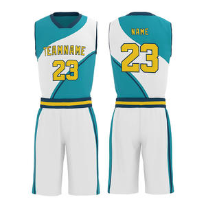 Professional Sportswear Uniform Set Supplier Custom Design Sublimation Printing Breathable Plus Size Basketball Jersey Shorts - Product Image 6