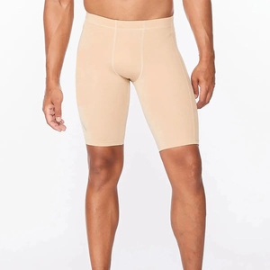 Mens Custom Wholesale Mid Waist Eco-Friendly <b>Compression</b> Shorts Cool Dry Breathable Workout <b>Underwear</b> for Running - Product Image 1