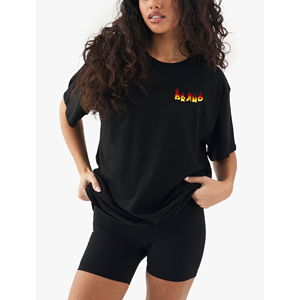 Camiseta de Verano 100% Algodón Hecha a Medida con Logotipo Serigrafiado, Camiseta Informal para Mujer con Color y Tallas Personalizadas - Product Image 4