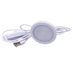 Mini spot LED moderne 3W DC5V ultra-plat à montage ouvert, avec interrupteur, pour plafond et cave à vin, idéal pour les hôtels - Product Image 5